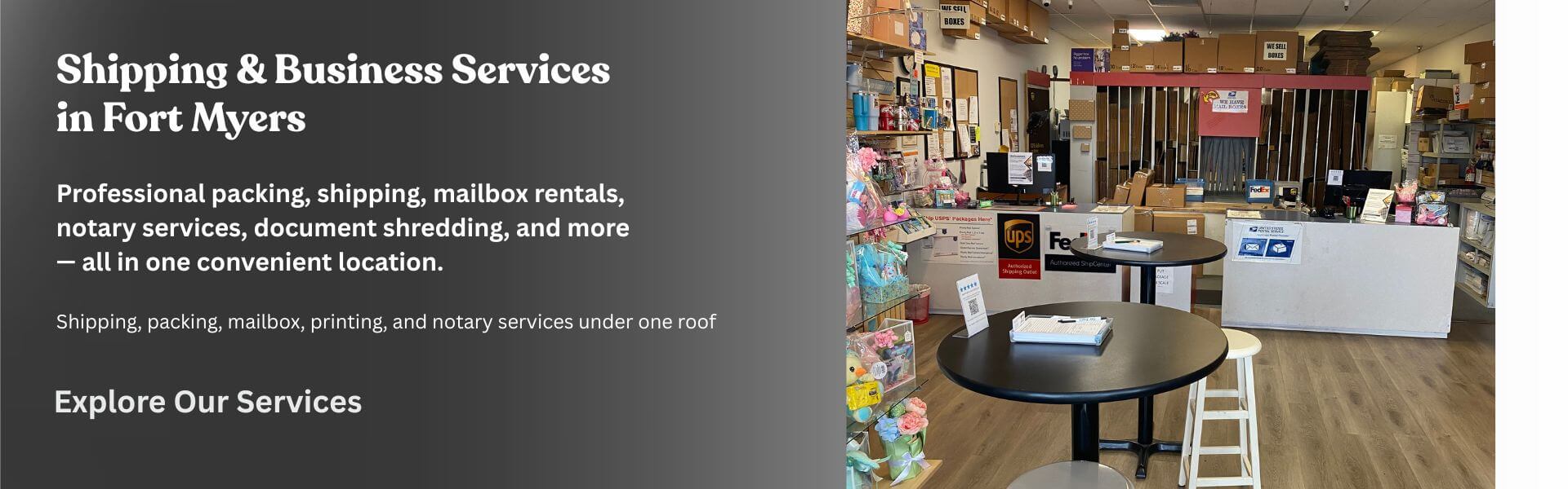 Shipping and business services in Fort Myers