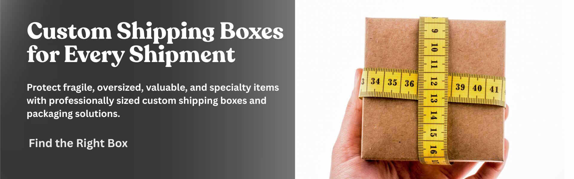 Custom shipping boxes for oversized and fragile packages